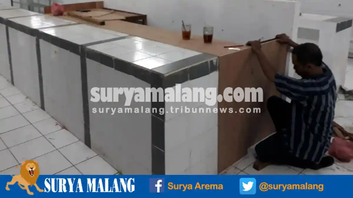 Pasar Terpadu Dinoyo Masih Kalah Ramai dengan Pasar Sementara Merjosari