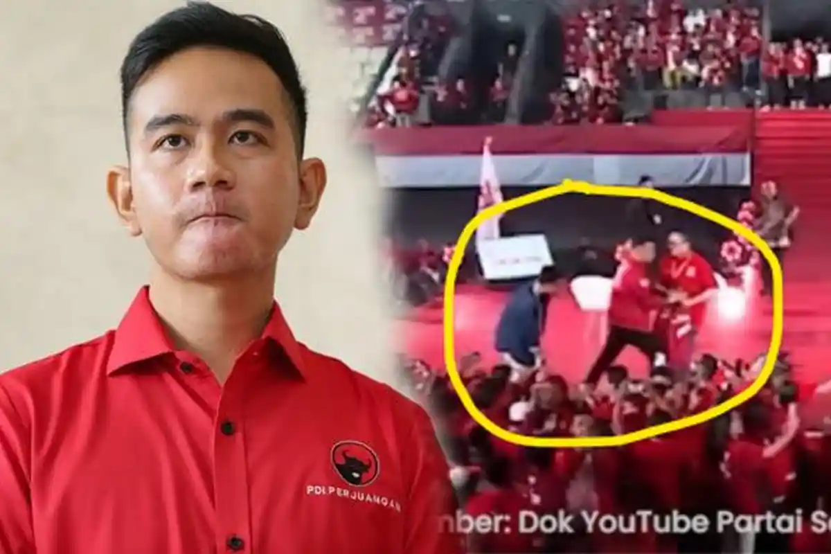 Sikap Gibran Saat Kader PSI Nekat Memakaikan Jaket Partai, Giring Panik, Grace Natalie Minta Maaf