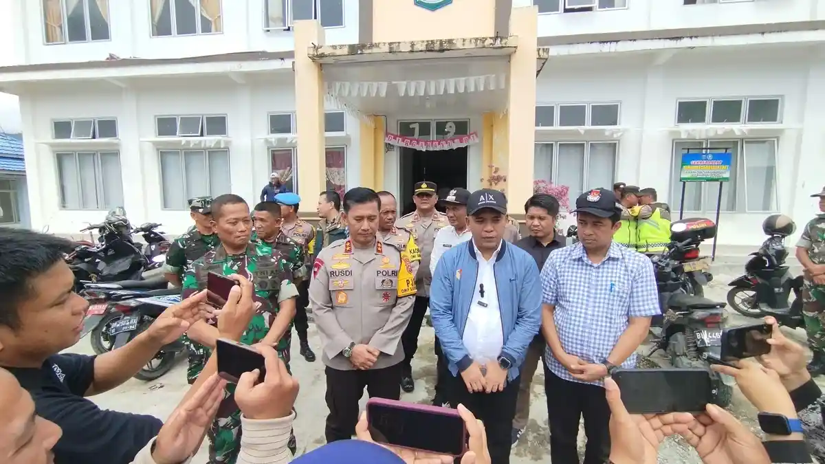 Bawaslu, Danrem dan Kapolda Rapat Peristiwa Pascapembakaran 5 TPS di Sungai penuh