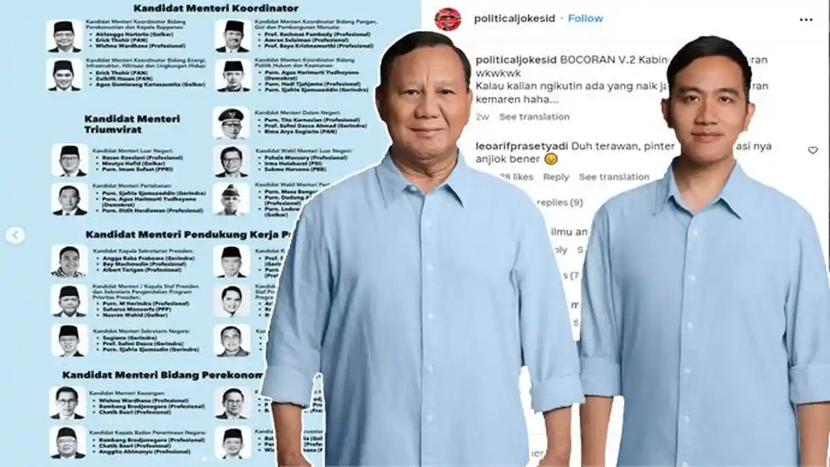 Prabowo Subianto: Parpol yang Dirangkul Bukan Berarti Masuk Kabinet