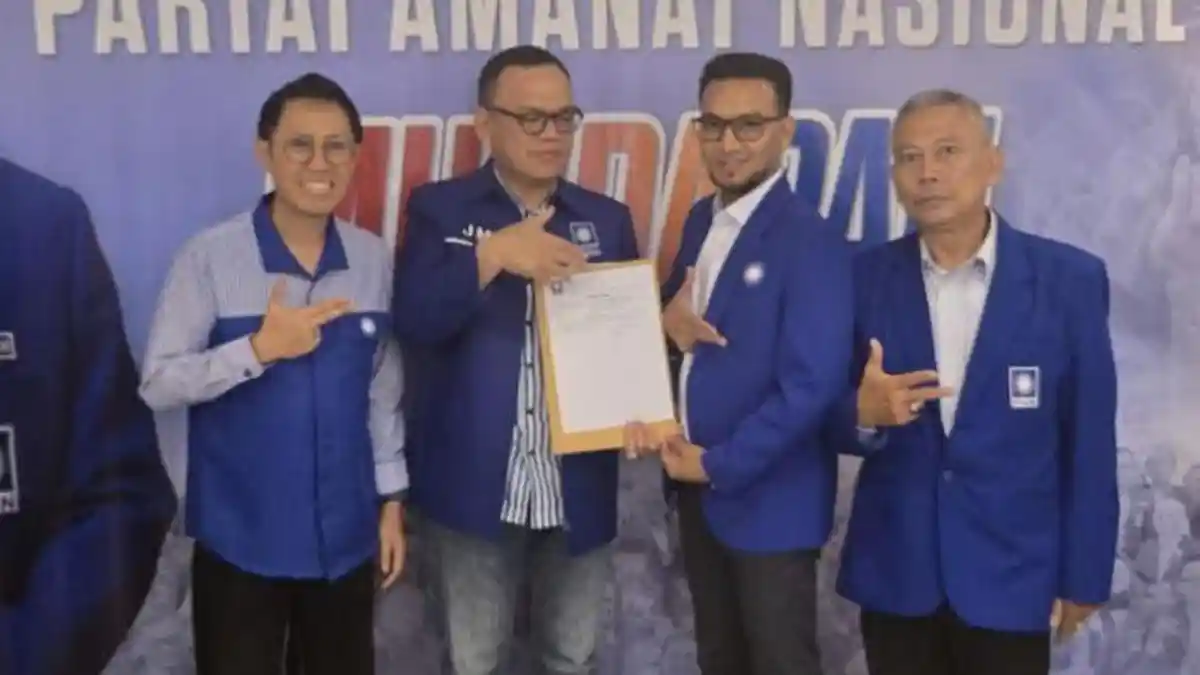 M Alldo Resmi Jabat Ketua DPD PAN Lahat, Incar Tiga Besar di DPRD Lahat Pada Pileg 2029