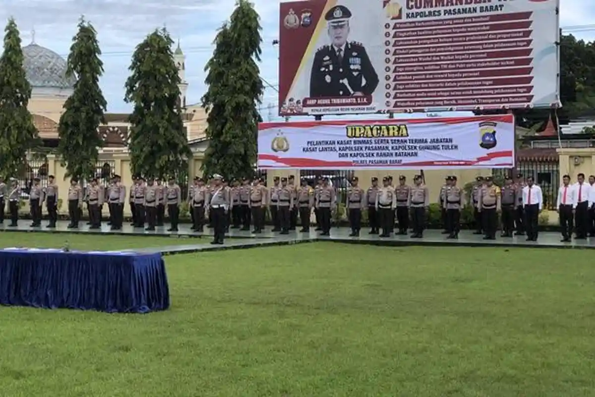 BREAKING NEWS: Polres Pasaman Barat Gelar Sertijab, Operasi Zebra Singgalang, hingga Bakti Sosial