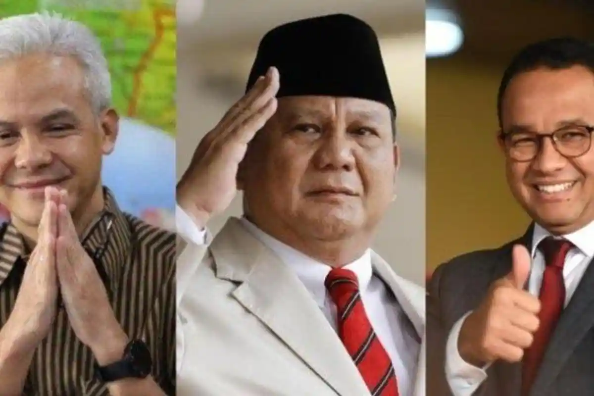 Hasil Survei Capres 2024 di 19 Lembaga, LSI Denny JA Rilis Simulasi Cawapres Prabowo, Ganjar, Anies
