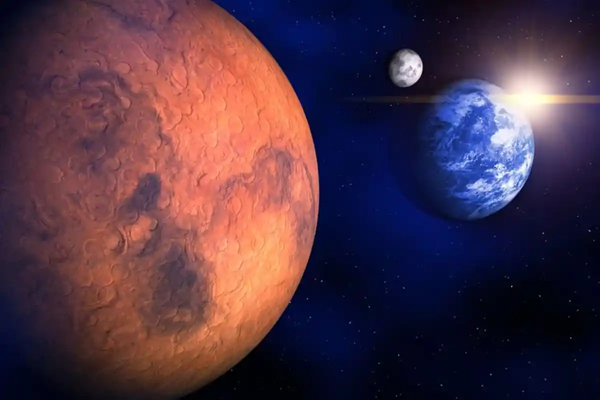 TIDAK BERBAHAYA - Cara Menyaksikan Fenomena Langka Malam Ini, Detik-detik Planet Mars Dekati Bumi