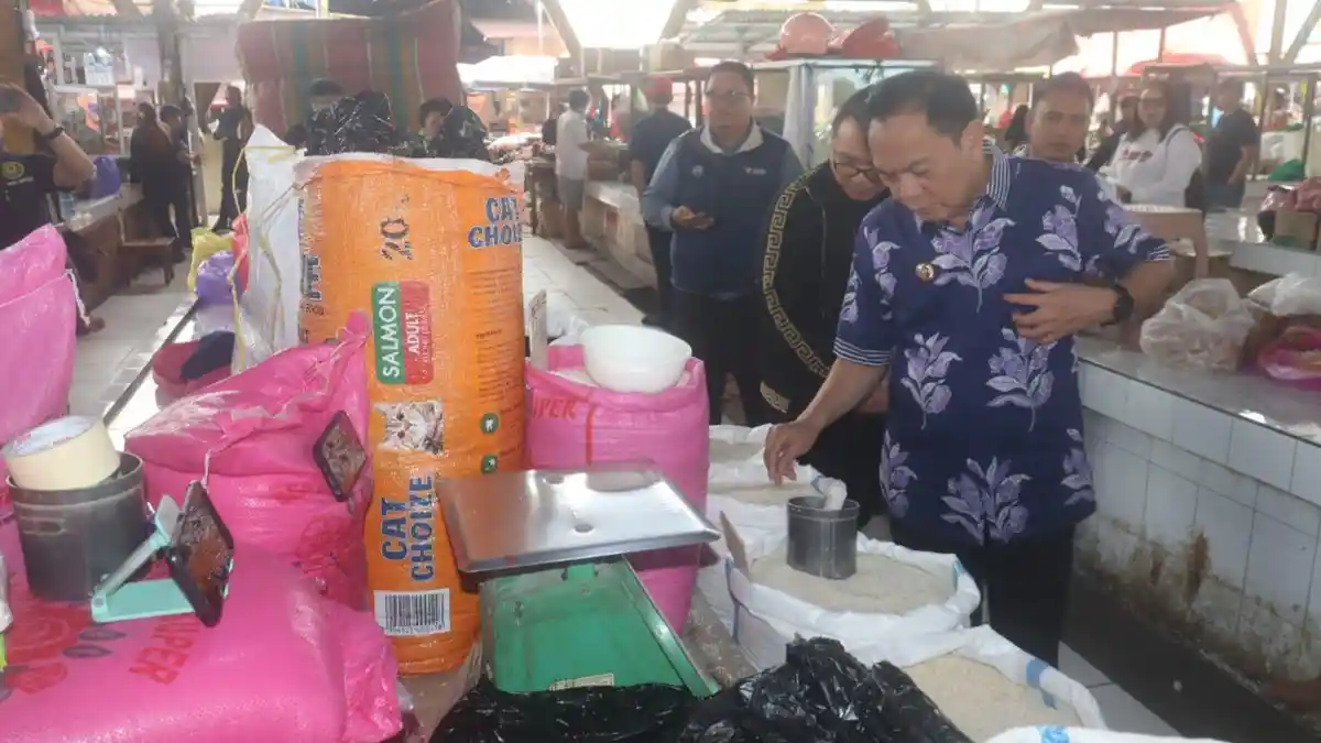 Hasil Sidak Wali Kota di Pasar Wilkaen Tomohon, Dapat Informasi Soal Harga