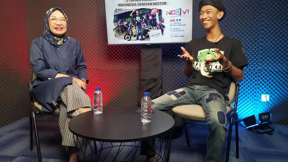Dengan Modal Nekat, Cak Hanif Berhasil Keliling 27 Provinsi di Indonesia Pakai Motor Selama 2 Tahun