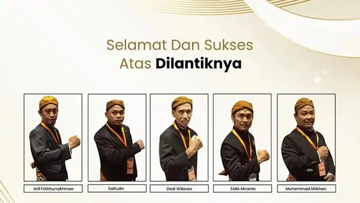 Komisioner Bawaslu Klaten Dilantik: 2 Petahana Bertahan, 3 Orang Baru, Pernah Jadi Panwas Hingga PPK