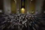 Salat Tarawih Pertama di Masjid Nasional Al Akbar