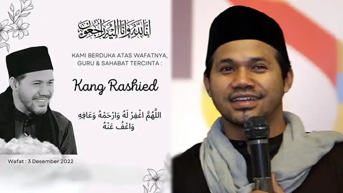 Sosok Kang Rashied, Pendakwah Kharismatik yang Meninggal Dunia, Pendiri ...