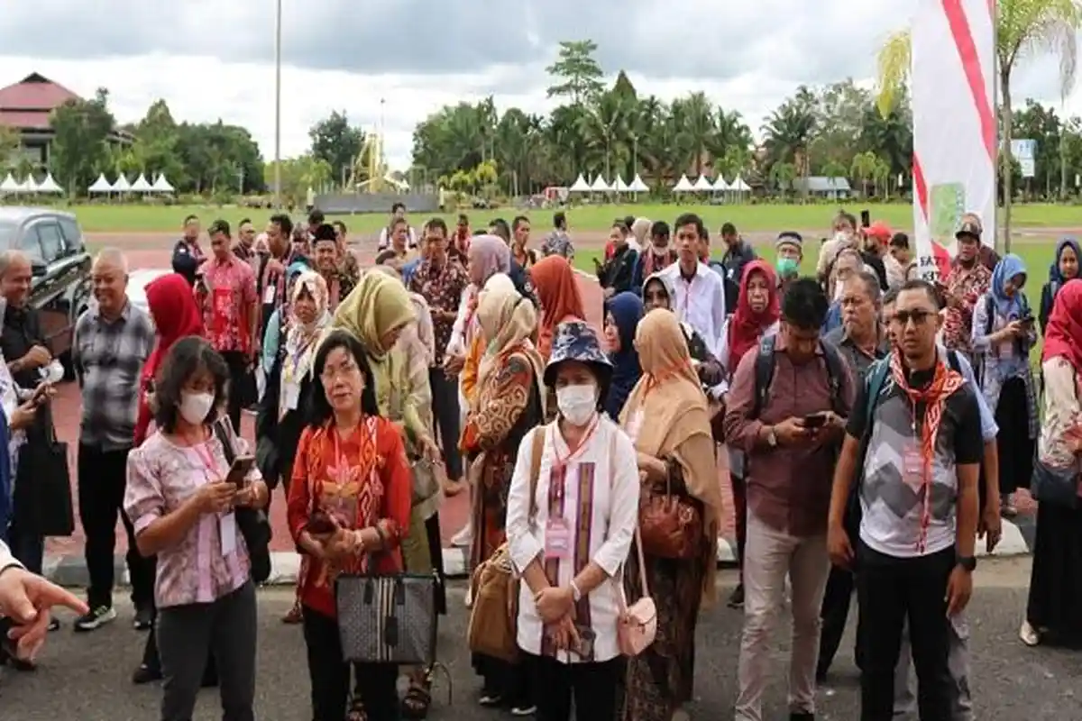 Tim Rakor KKN Kebangsaan XI 2023 Kunjungi Kabupaten Sambas