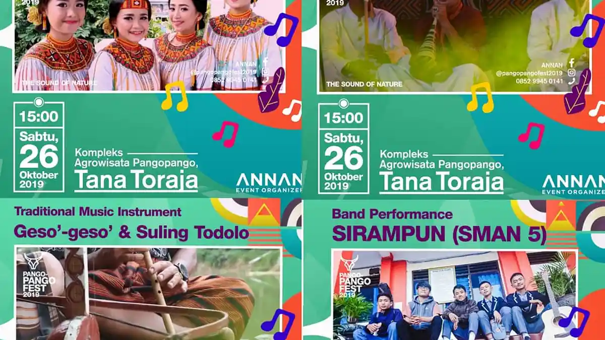 Ayo ! Ramaikan Pango-Pango Fest 2019 Besok dan Rasakan Kesejukan Hutan Pinus