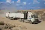 Truk Bantuan Masuki Gaza Utara