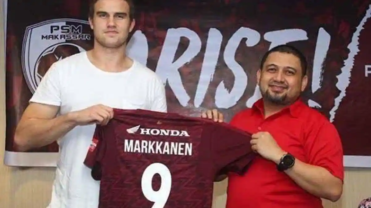 Media Finlandia Soroti Gol Debut Eero Markkanen untuk PSM Makassar