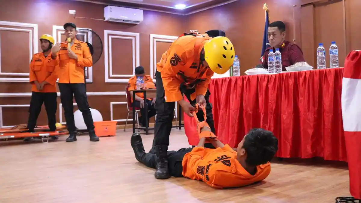 Bersinergi dengan BPBD, Lapas Pematangsiantar Simulasikan Tanggap Darurat Bencana Alam Gempa Bumi