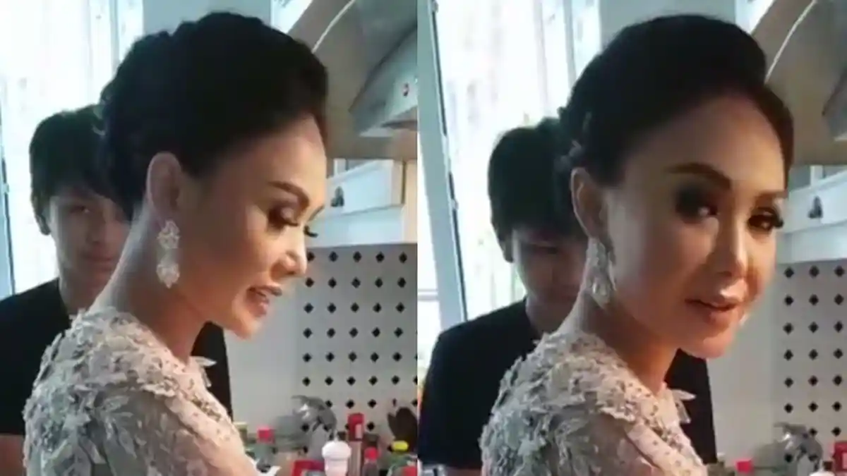 Dikenal Doyan Dandan Serba Glamor, Gaya Yuni Shara Saat Masak Ini Bikin Netizen Ngeri Sendiri