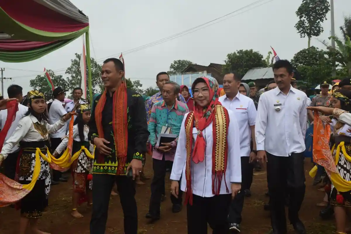 Tim Penilai Lomba Pekon Sambangi Pekon Datarajan