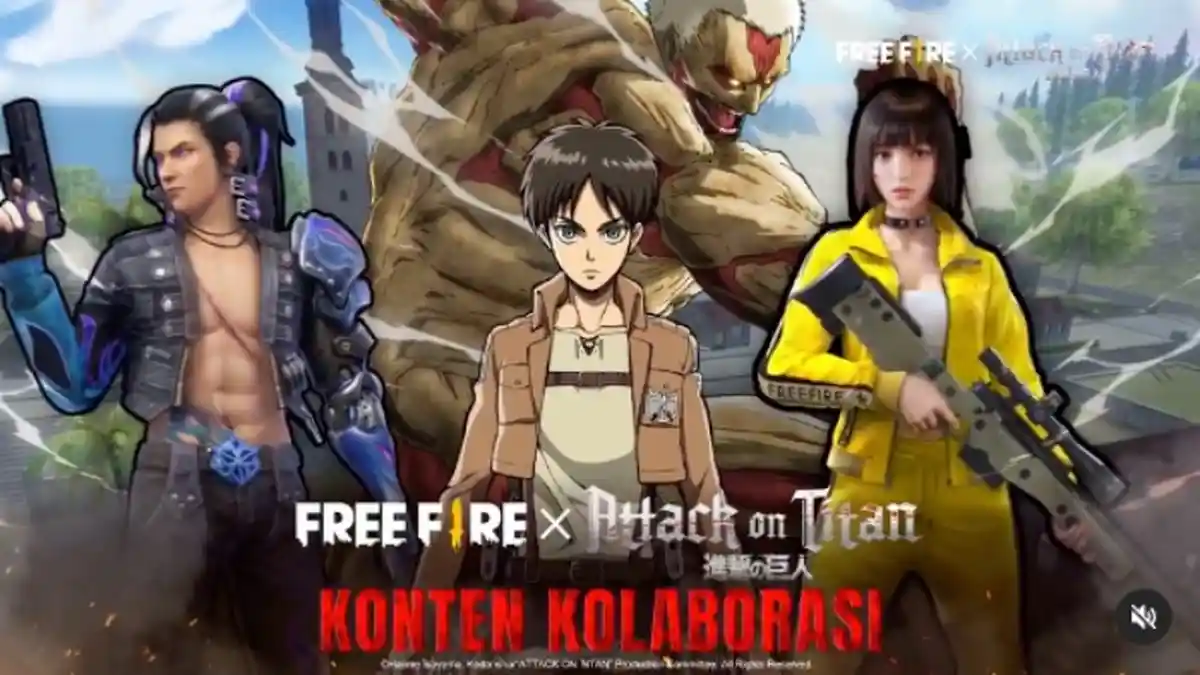 Kode Redeem Free Fire 14 Maret 2021, Ada Item dan Bundle Attack On Titan hingga Aksesoris Kekinian