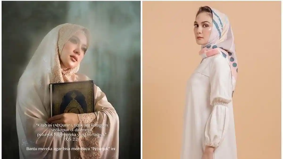 Selain Syahrini, Artis Ini Tampak Anggun Saat Mengenakan Hijabnya