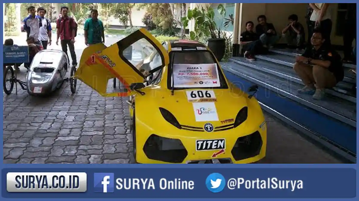 Mencoba Mobil Mungil Tenaga Listrik Bikinan Mahasiswa Unej