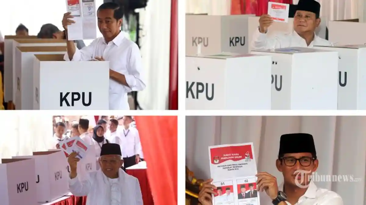 Hasil Quick Count per Provinsi: Jokowi Unggul di Jawa-Bali-Papua, Prabowo Sumatera-Sulawesi