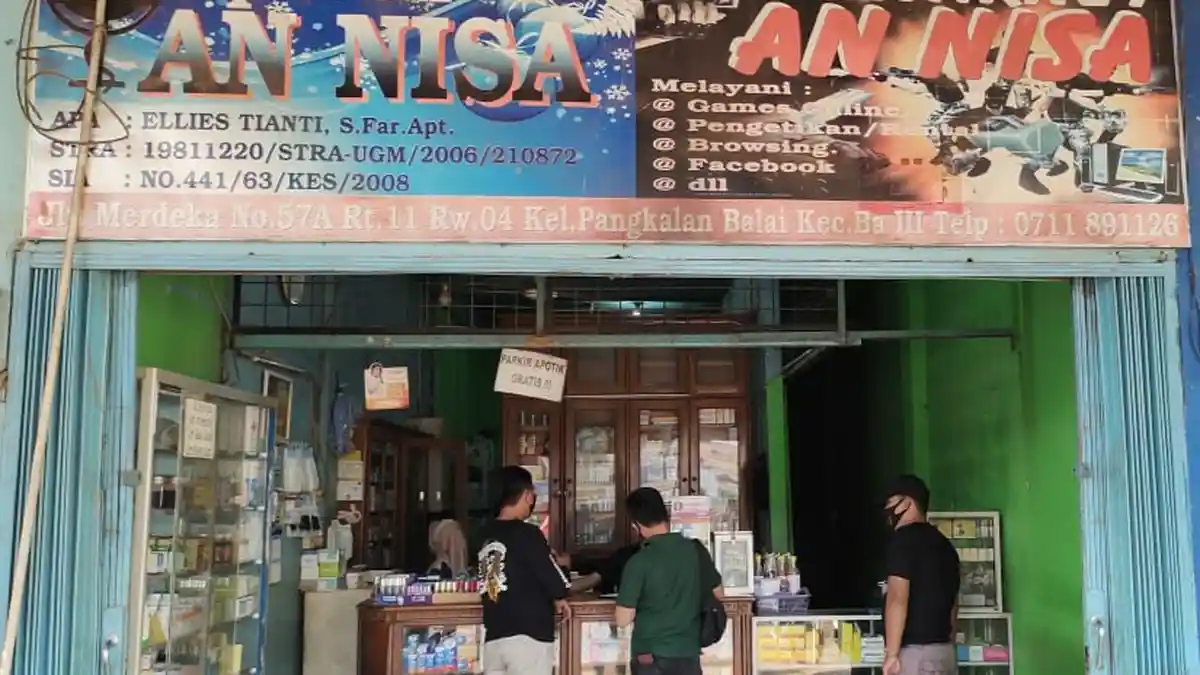 Satreskrim Polres Banyuasin Selidiki dan Pantau Obat Covid 19 di Apotek