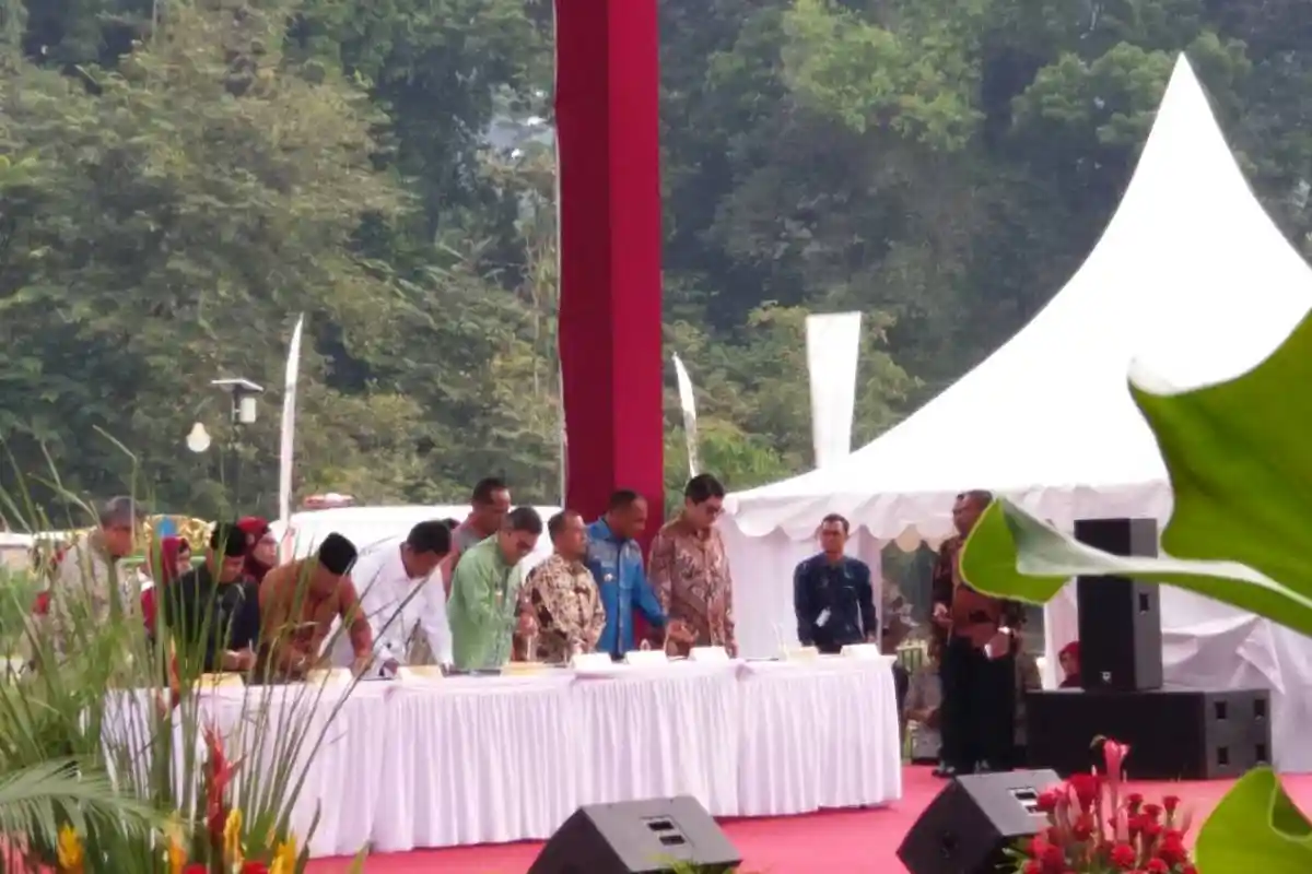 Kebun Raya Sambas Launching 2019, Sertifikasi Lahan dan UPT Belum Terbentuk
