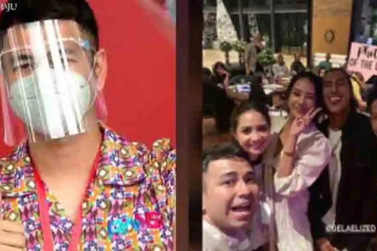 Berkumpul Tanpa Masker seusai Divaksin, Raffi Ahmad Ditegur Sherina Munaf: Beri Contoh yang Baik
