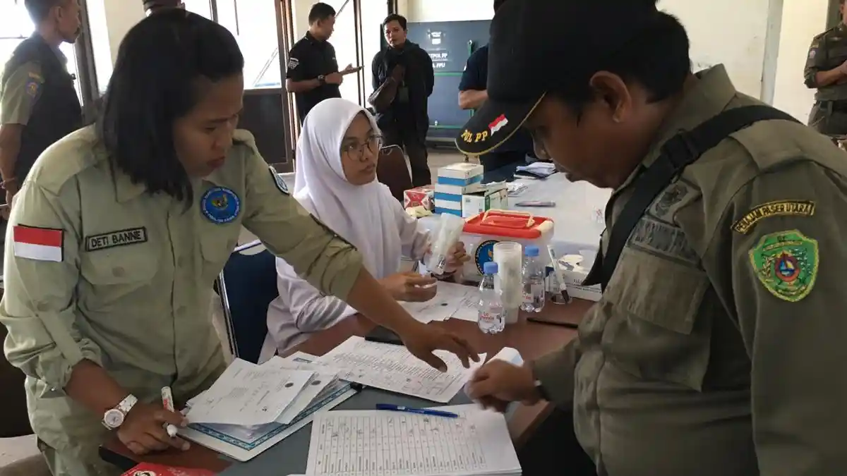 Kontrak Kerja Dua THL Satpol PP di PPU yang Terindikasi Positif Narkoba Diperpanjang, Ini Catatannya