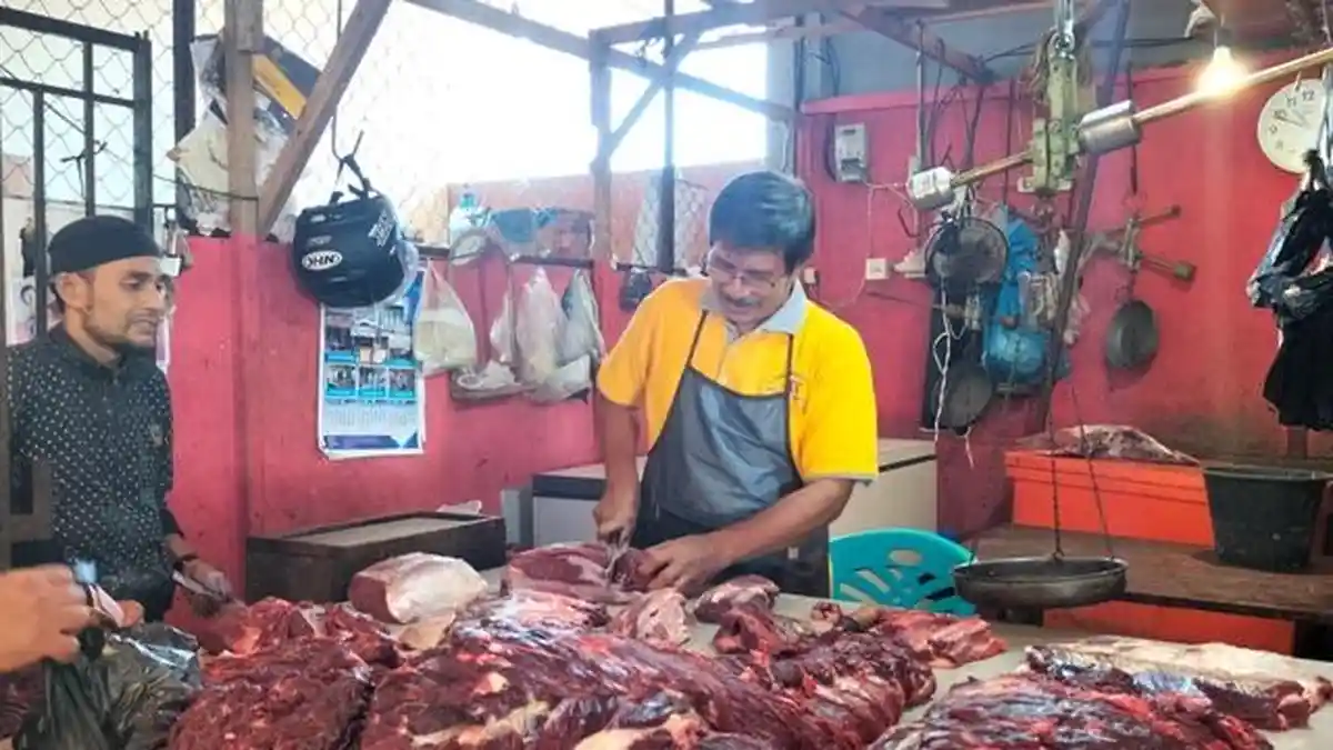 Harga Daging Sapi di Pariaman Tak Kunjung Turun, Pedagang Jual Rp 150 Ribu per Kilogram
