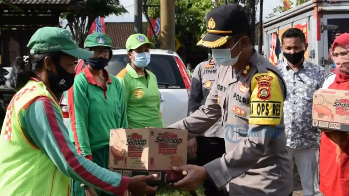 Polres Badung Kembali Laksanakan Razia Perut Lapar, Sebut Itu Merupakan Program Ketahanan Ekonomi