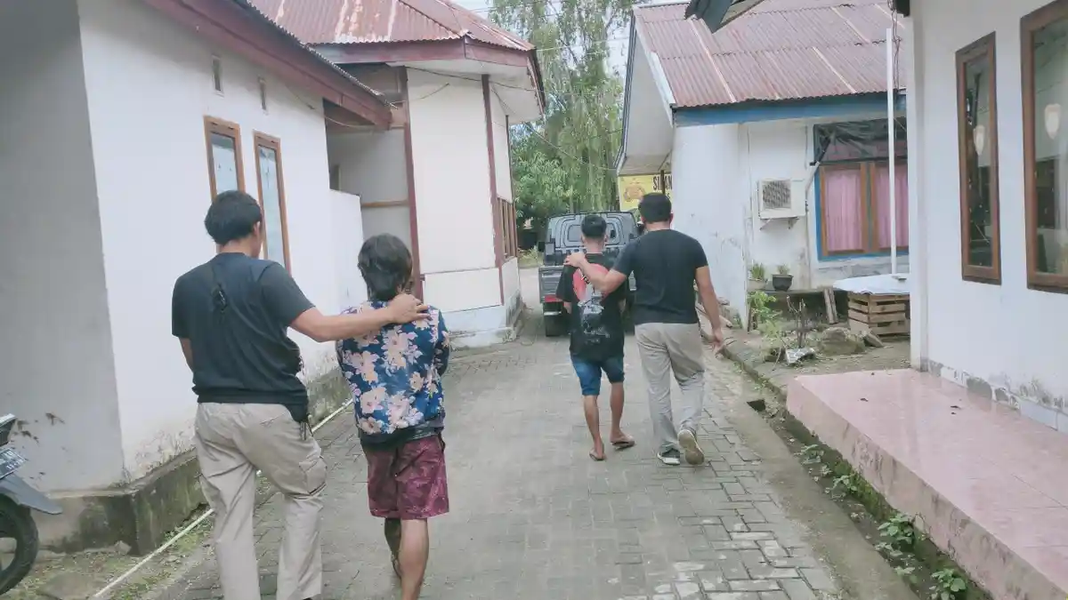 Modus Pelaku Pencurian Motor yang Beraksi di Bolsel. Ternyata Pernah Gasak Handphone Pendeta