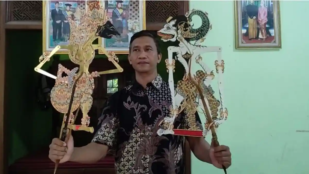 Pengrajin Wayang Kulit di Sukoharjo Terdampak Pandemi Covid, Tak Ada Pentas Wayang, Pesanan Pun Sepi
