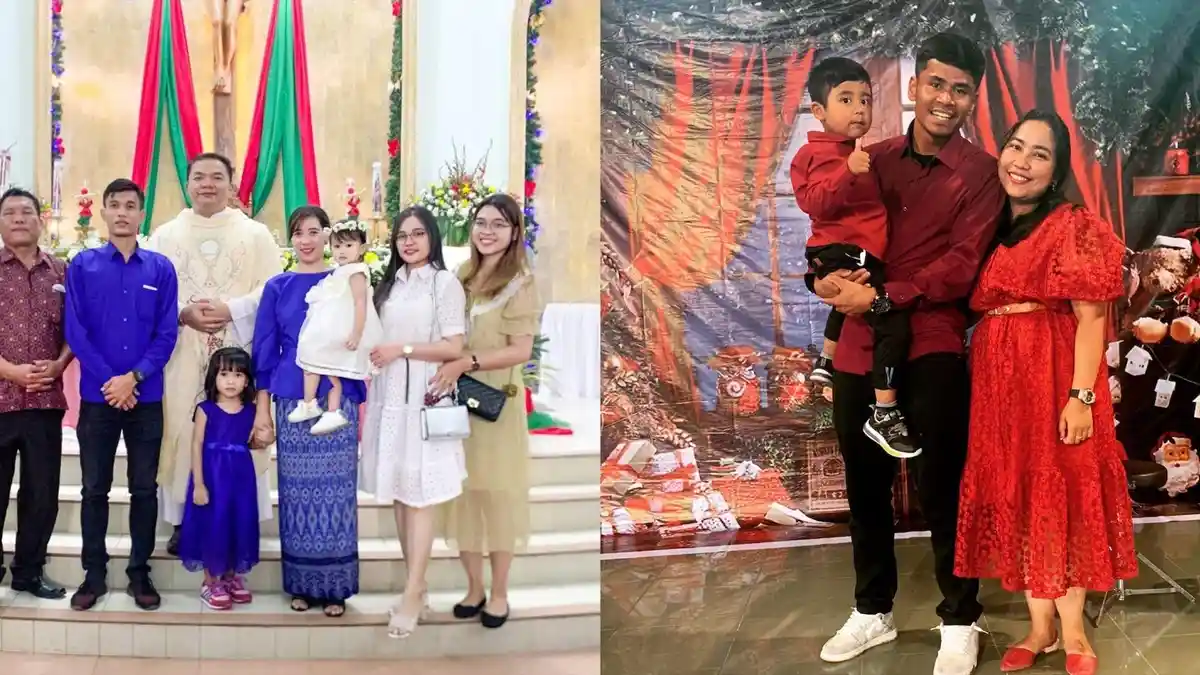 PEMAIN PSMS Medan Rayakan Natal, Andre Sitepu Ambil Pelayanan, Nico Malau Ziarah ke Samosir