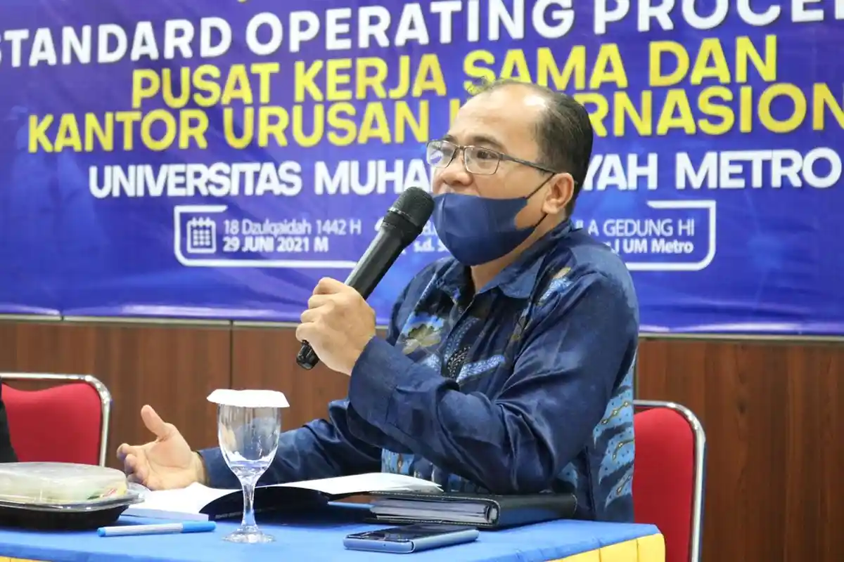 Wakil Rektor 4 UM Metro Jelaskan Manfaat Keterbukaan Informasi dalam Kerja Sama