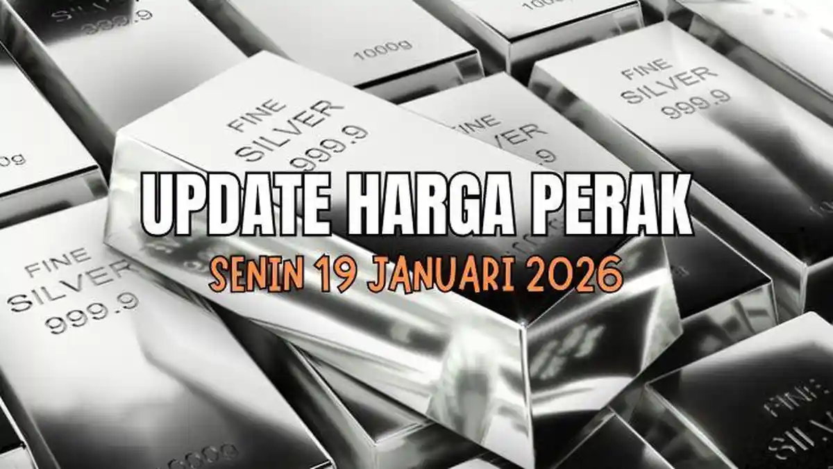 Update Harga Perak Antam Senin 19 Januari 2026, Dijual Segini per Gram