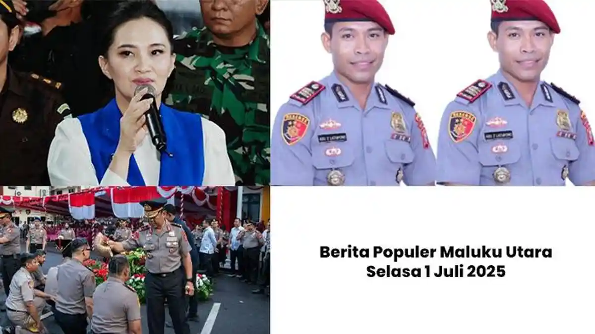 3 Berita Populer Malut: Sherly Laos Minta Presiden Prabowo Jadikan Sofifi DOB - Kenaikan Pangkat
