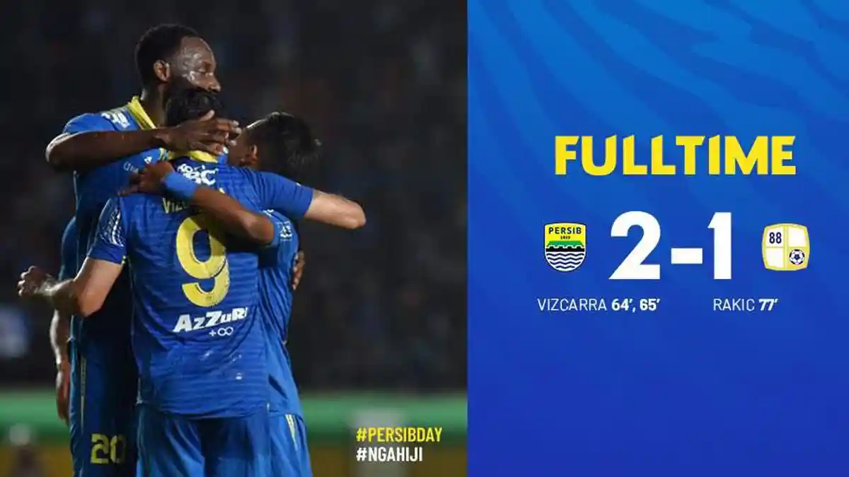 Persib Bandung Menang 2-1 vs Barito Putera, Catatan Robert: Kami Terlalu Lembut di 30 Menit Pertama
