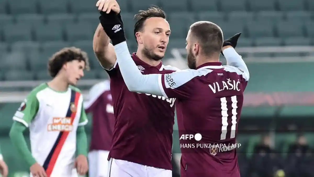 HASIL EUROPA League Tadi Malam UEL Update, Rapid Vienna Vs West Ham - Leicester vs Legia Warsawa
