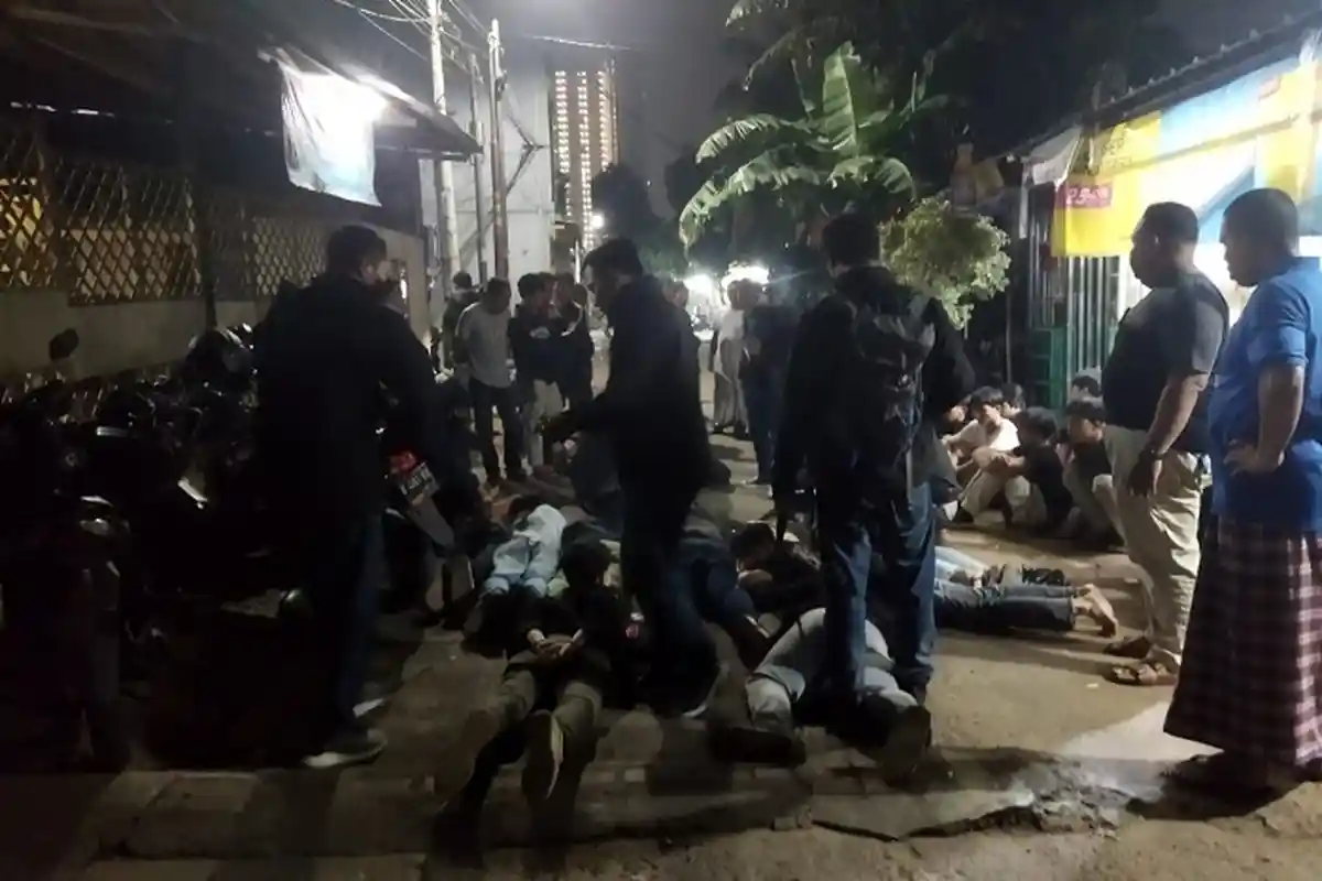 11 Anggota Geng Motor Berstatus Pelajar Hendak Tawuran di Karang Tengah Ditangkap Polisi