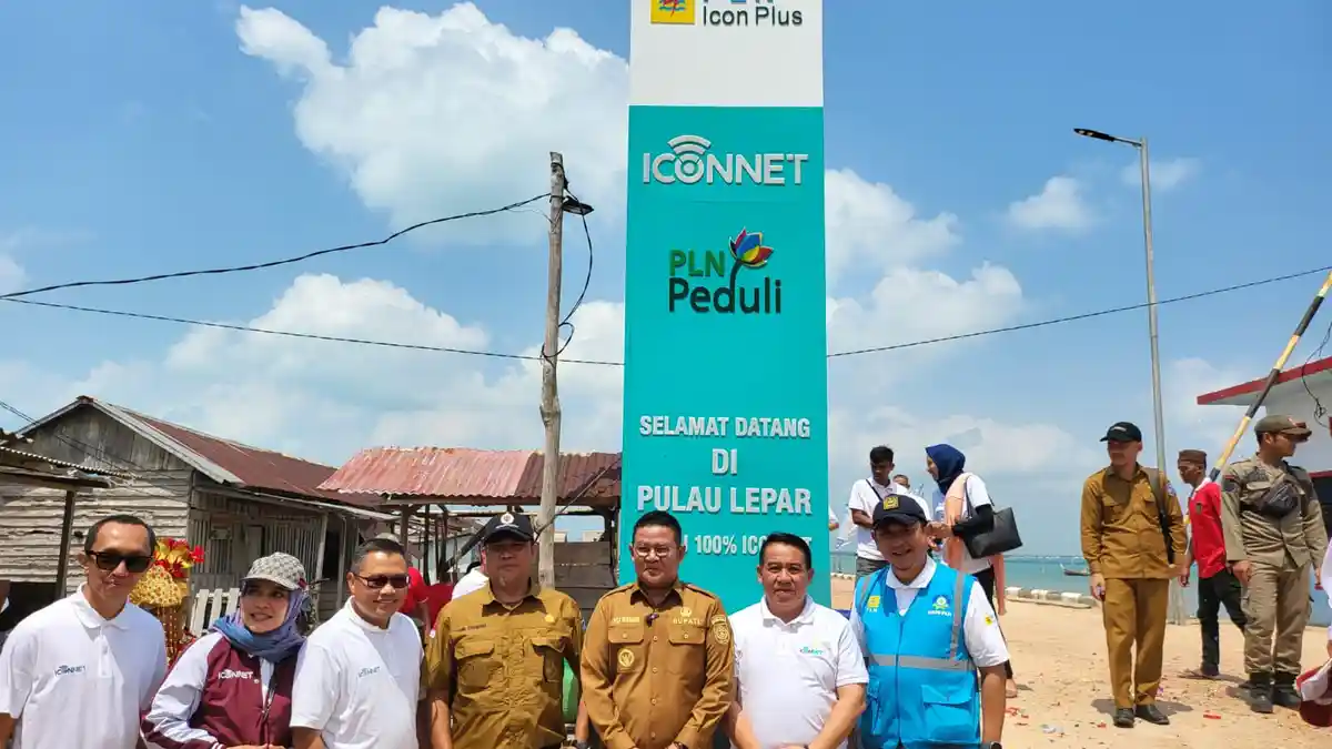 Kabel Laut 20kV PLN Sadai-Pulau Lepar Hadirkan Internet melalui ICONNET
