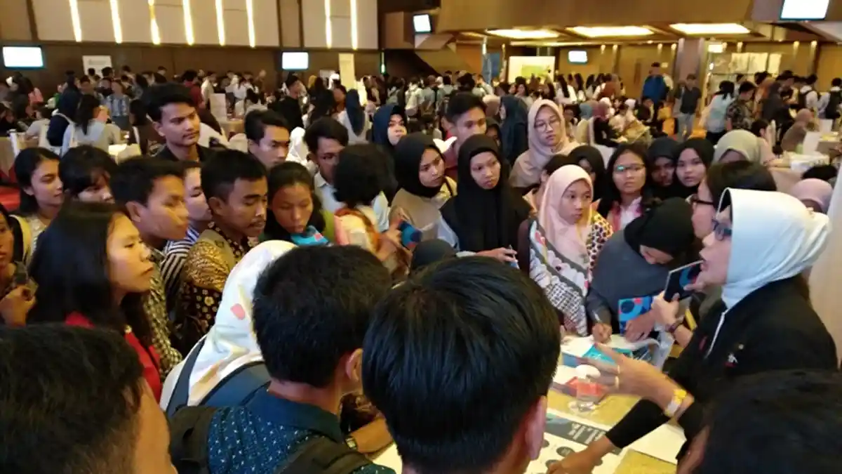 Seribuan Peserta Hadiri Pameran Pendidikan Amerika Serikat di Medan