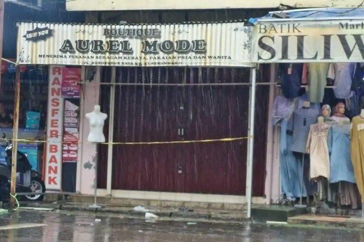 Detik-detik Mengerikan Wanita Tusuk Penjaga Toko Busana di Tangerang Hingga Tewas,Sempat Ancam Warga