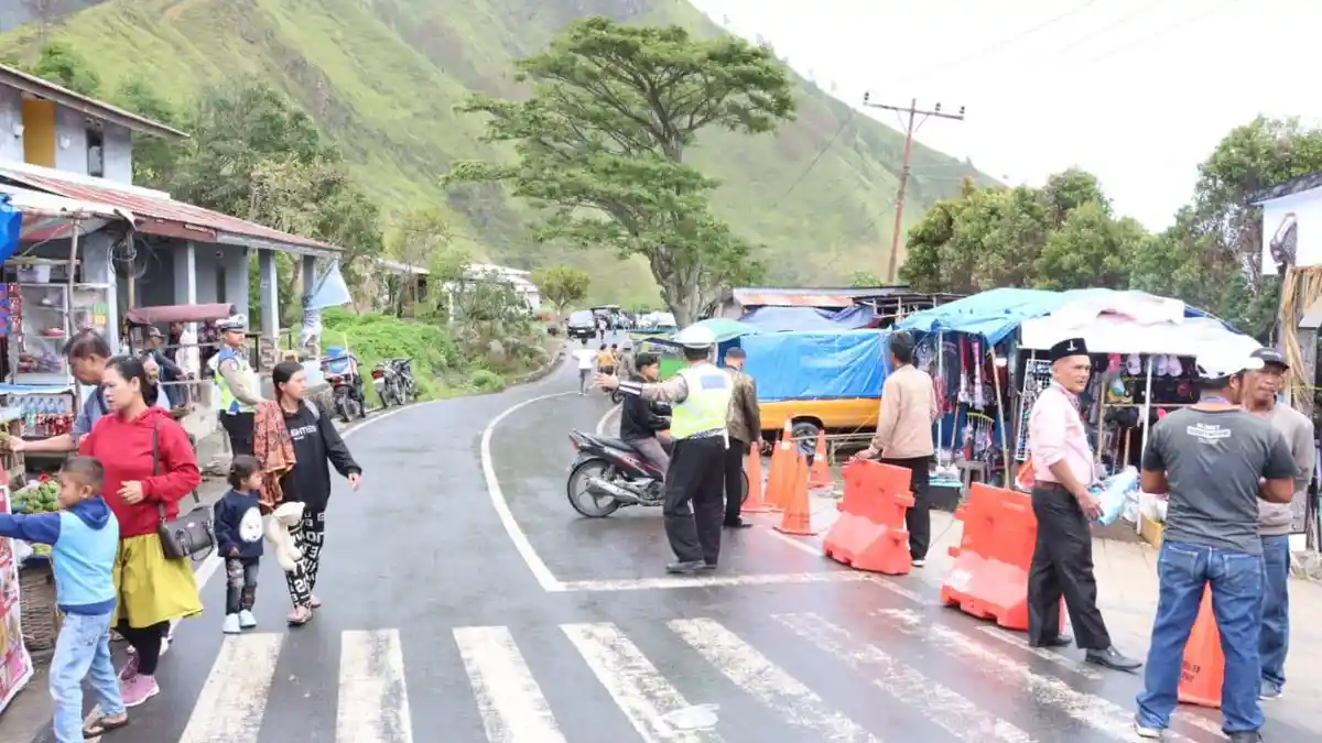 Polres Dairi Kerahkan 58 Personel, Pesta Tugu Silahisabungan Berjalan Aman dan Lancar