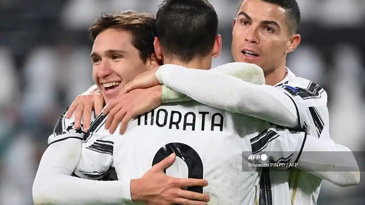 LIVE Streaming TV Online Inter Milan vs Juventus, Kekaguman Morata dengan Ronaldo