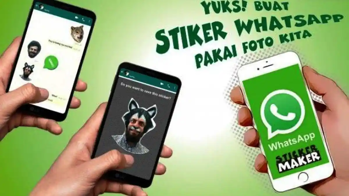 Stiker WhatsApp dengan Foto Wajah Sendiri, Begini Cara Bikinnya