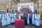 Kapolsek Toba Hadiri Peresmian Gereja Santo Agustinus Mangkup, Wujud Sinergi & Toleransi di Sanggau