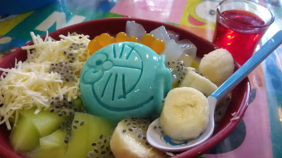 Yummy! Yuk Cicipi Dorayaki dan Dessert ala Doraemon di Kafe D' Moners Bandung