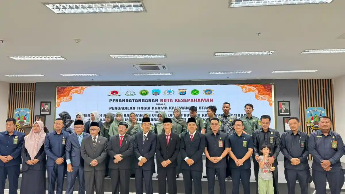 Lindungi Hak Perempuan dan Anak Pasca Perceraian, Pengadilan Tinggi Agama Kaltara dan Pemprov MoU