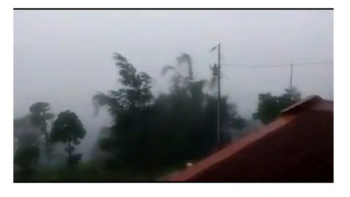 Angin Kencang Terjadi di Bambanglipuro Bantul, Listrik Dibeberapa Lokasi Langsung Padam