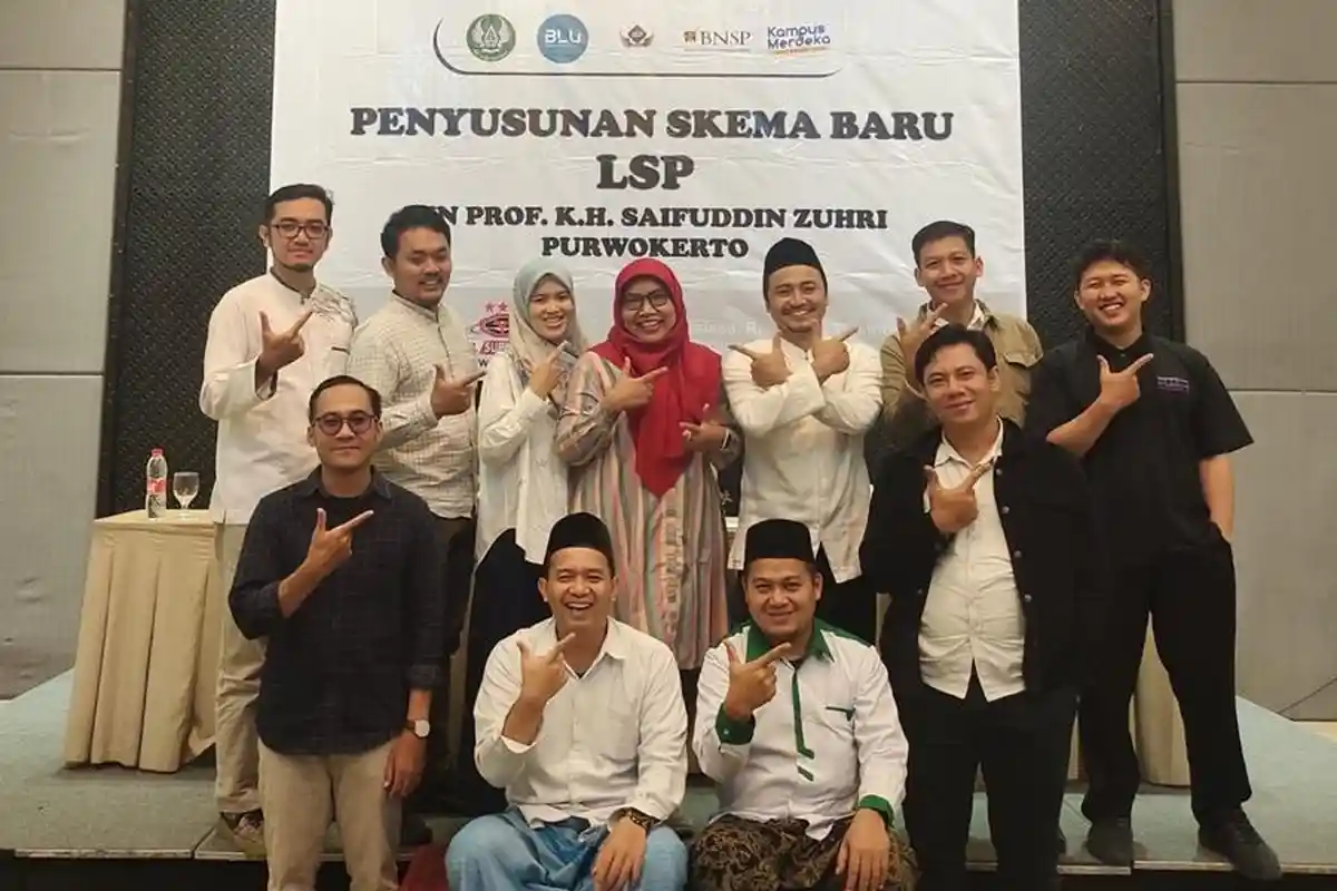 Tim Dosen Dakwah dan Saintek UIN Saizu Ikuti Penyusunan Skema Baru Lembaga Sertifikasi Profesi